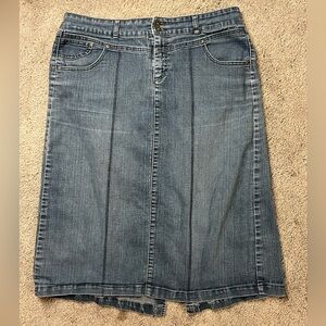 Style and Co denim maxi